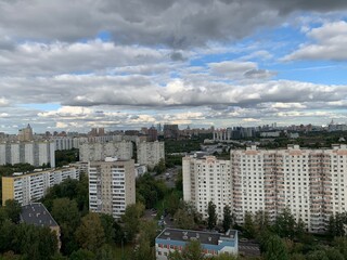 view from the top of the city