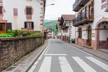 Fototapeta na wymiar Irurita town in Navarra