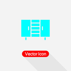 Wardrobe Icon Vector Illustration Eps10