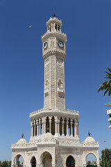 Fototapeta premium Izmir Clock Tower in Izmir, Turkey