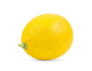 lemon on white background