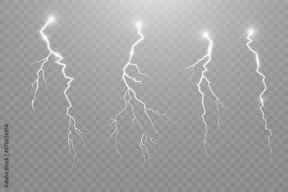 Poster lightning set