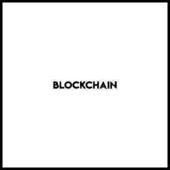 A word writing text showing concept of BLOCKCHAIN. vector illustration