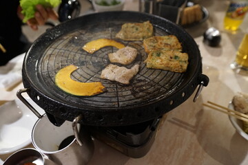 韓国料理 サムギョプサル