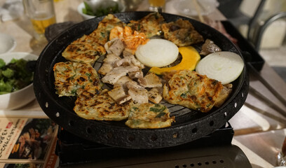 韓国料理 サムギョプサル