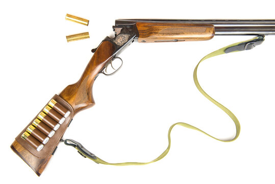 double-barreled rifle