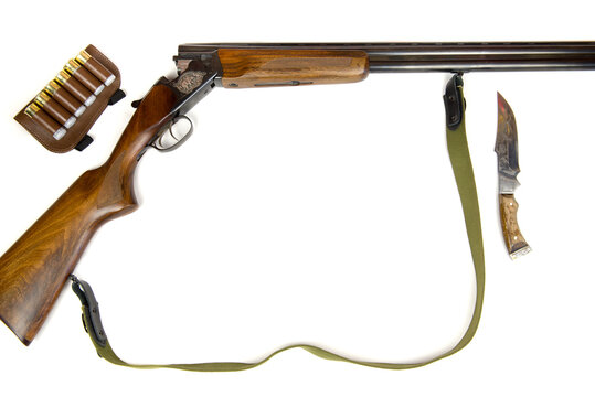 double-barreled rifle