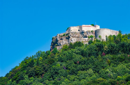 Festung, Hohen Neuffen, Baden-W&uuml;rttemberg, Deutschland