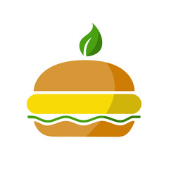 Veggie Burgers logo on white background