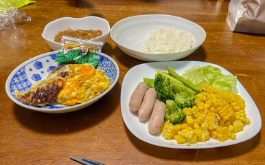 夕食