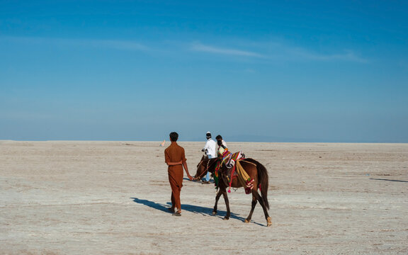 White Rann Of Kutch, District Kutch, Gujarat, India.