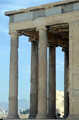 Fototapeta premium Acropolis, Partenón, Propileo, Atenas, Grecia