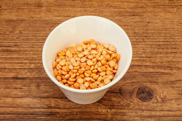 Dry peas for cooking