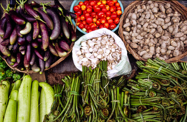 Verduras tipicas, The Mall,Almora, Himalaya Kumaon,Uttar Pradesh,India.