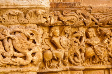 Monasterio de Santa María la Real, siglo IX. Piasca. Picos de Europa. Cantabria. Spain.