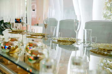 wedding table setting