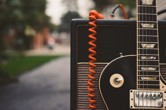 Guitar and Amplifier