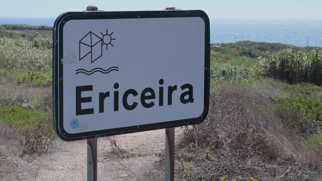 view of Ericeira village in Portugal.