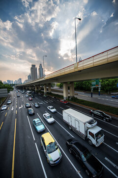Elevated Highway @ People&Ocirc;&oslash;&Omega;_s Square - Vertical