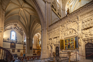 catedral diocesana de Palencia en Castilla España
