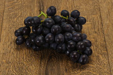 Fresh ripe sweet red grape