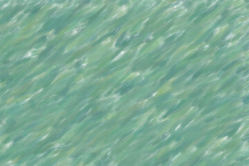 Green and yellow waves low coverage pastel background, digitally created.