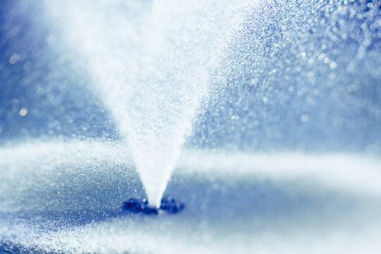 Whimsical fountain of water - Powered by Adobe