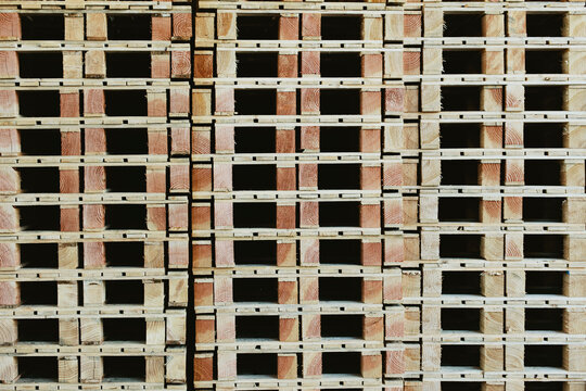 Wooden pallets pattern