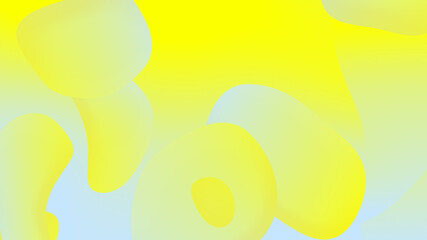 Abstract gradient geometric background. Fluid shapes and colorful graphic design.