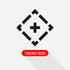 Obraz premium Add icon, Plus Icon Vector Illustration Eps10