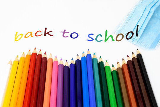 Back to school concept during corona virus pandemic