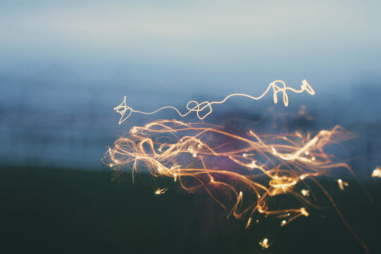 Abstract Sparkler Light #1