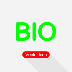 BIO Icon Vector Illustration Eps10