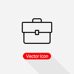 Briefcase Icon ,Portfolio Icon Vector Illustration Eps10