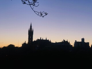 Naklejka premium University of Glasgow