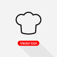 Chief Hat Icon Vector Illustration Eps10