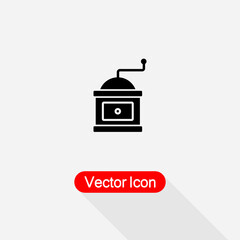 Coffee Grinder Icon Vector Illustration Eps10