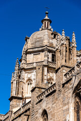 Fototapeta premium The cathedral of Toledo in Castilla La Mancha, Spain