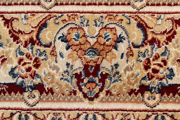 Crop view of traditional persian carpet