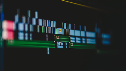 Fototapeta premium Video Editing