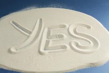 Words and symbols in the sand