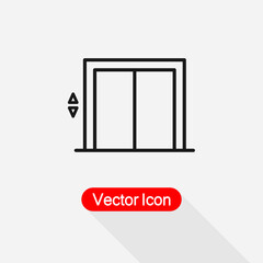 Elevator Icon Vector Illustration Eps10
