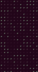Abstract Color Halftone Dots generative art background illustration