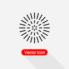 Festive Firework Icon vector illustration Eps10