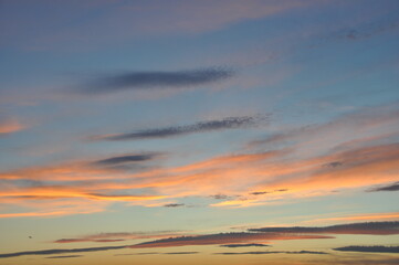 Sunset Clouds Blue