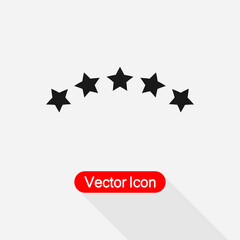 Five Stars Icon vector illustration Eps10
