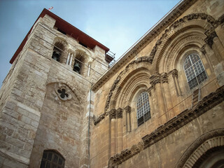 Church of the holy sepulcher in Jerusalem, Israel