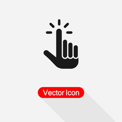 Hand Icon, Hand Click Icon,Hand Clicking Icon,Hand Touch Icon,Touch Screen Icon