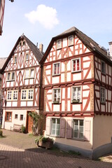 Traditionelle Fachwerkhäuser in der Historischen Altstadt von Limburg an der Lahn