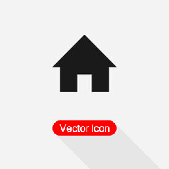 Fototapeta premium Home Icon Vector Illustration Eps10